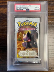 2006 Pokemon Ex Legend Maker Banette Booster Pack PSA 8 91871449